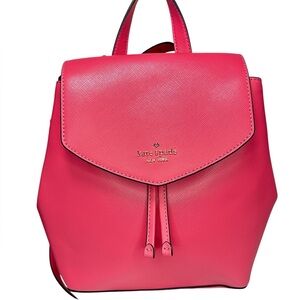 Kate Spade Lizzie Medium Coral Pink Backpack NWOT!